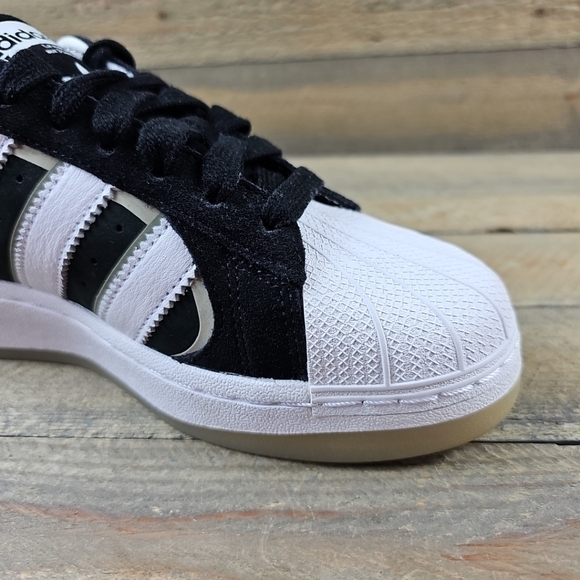 adidas Superstar XLG Essence Women's Shoes Core Black/Putty Grey/Cloud White - Picture 11 of 14